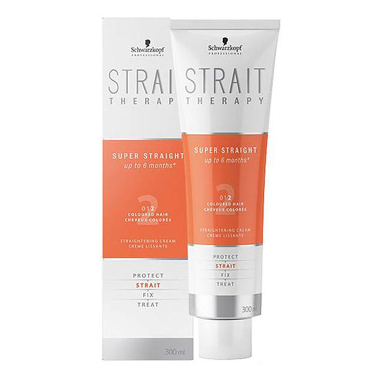 Schwarzkopf Strait Therapy Straightening Cream 300ML Hairdressing