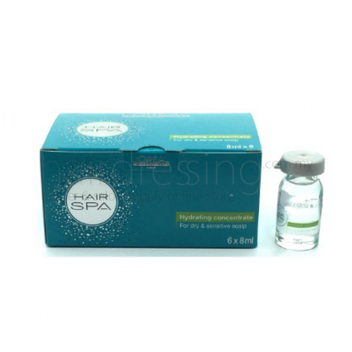 Loreal Professionnel Hair SPA Hydrating Concentrate (8ml x 6 vials)