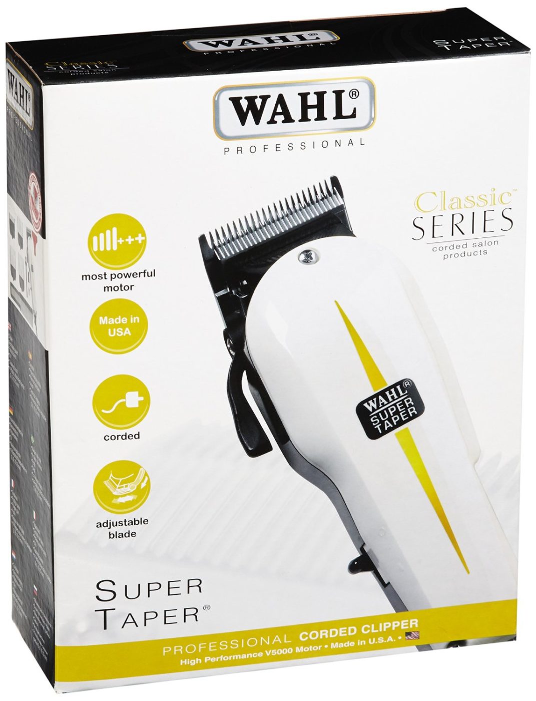 WAHL Pro Classic Series Super Taper Clipper Barber Tools Headgame