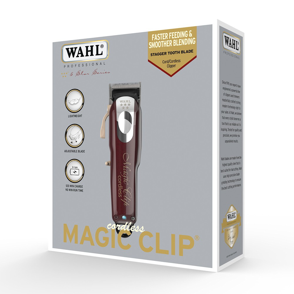 WAHL 5-Star Series Magic Clip Cordless Hair Clipper | Hairdressing