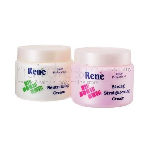 Rene Strong Straightening & Neutralizer Cream (500mlx2)