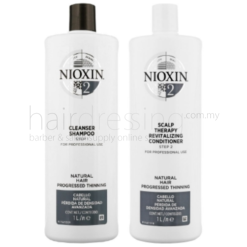 Nioxin System 2 Shampoo & Conditioner 1000ml