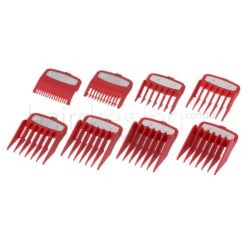 Premium Attachment Guides for WAHL Clipper 8 In 1 (Red)