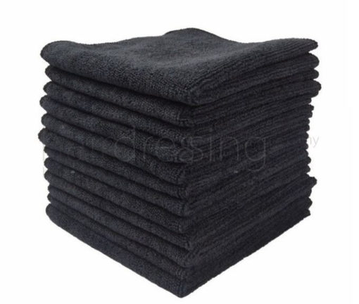 Micro Fibre Towel Black