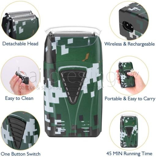 Camouflage Foil Shaver 01