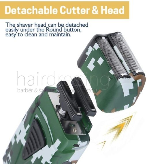 Camouflage Foil Shaver 02