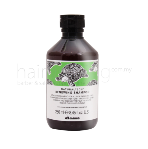 Davines NaturalTech Renewing Shampoo (Green) (250ml)