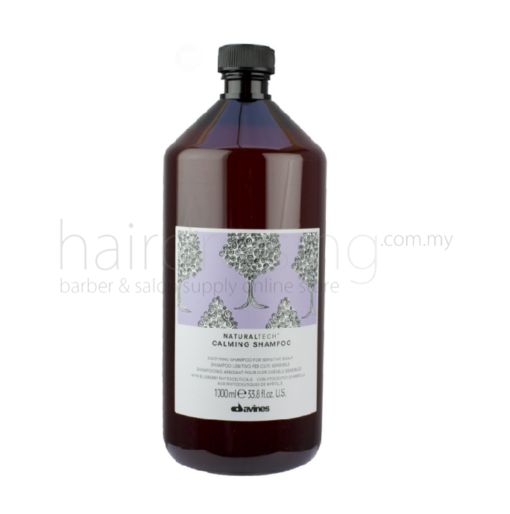 Davines NaturalTech Calming Shampoo (Purple) (1000ml)