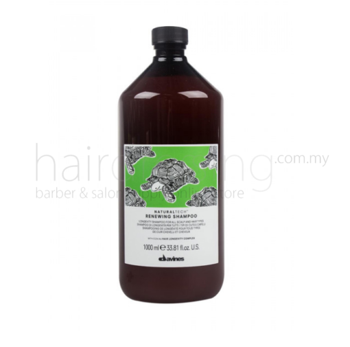 Davines NaturalTech Renewing Shampoo (Green) (1000ml)