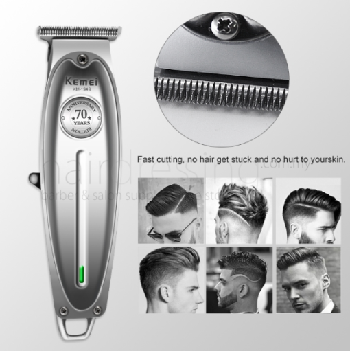 Kemei Cordless Hair Trimmer (KM1949) 1