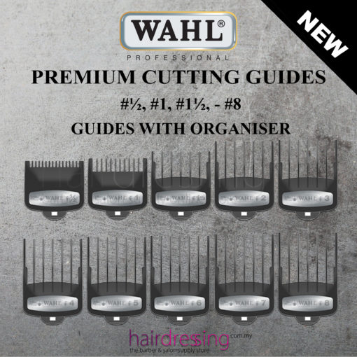 Wahl Premium Guides with Caddy 10-pcs