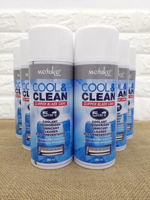 Mosuko Cool & Clean Clipper Blade Care (380ml)