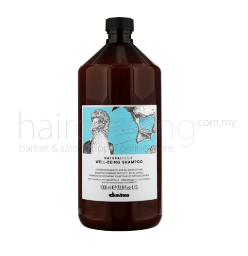 Davines NaturalTech Well-Being Shampoo (Blue) (1000ml)