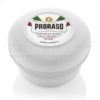 Proraso White Shaving Soap In A Bowl 150ml - For Sensitive Skin (Green Tea & Oat)