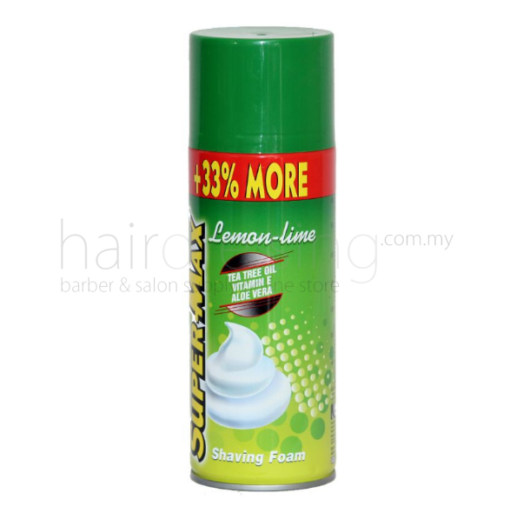 Supermax Shaving Foam (Lime) - 400ML