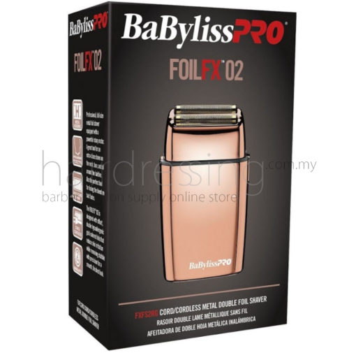 Babyliss Pro Foil Shaver FXFS2RG #FX02 (Rose Gold) 1