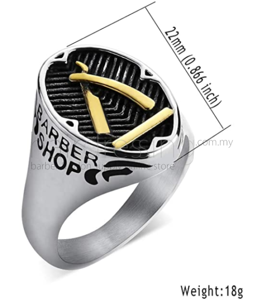 Barber Stylish Ring 2