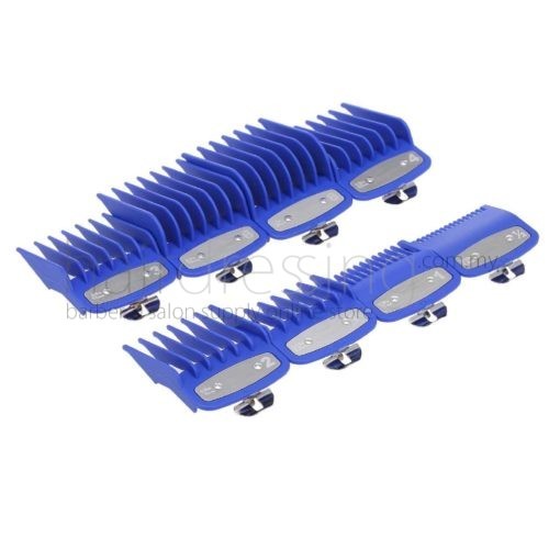 Premium Attachment Guides for WAHL Clipper 8 In 1 (Blue)