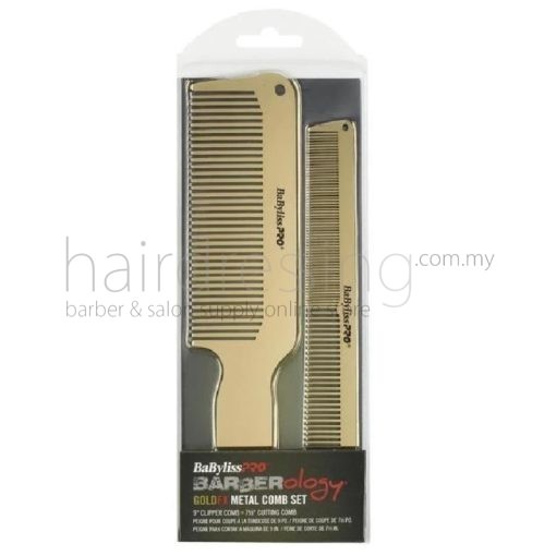 Babyliss Pro Barberology Gold FX Metal Comb Set