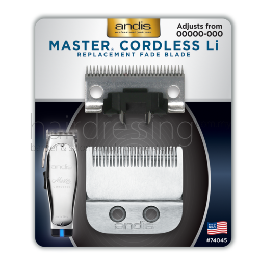 Andis Master Cordless Li Replacement Fade Blade #74045