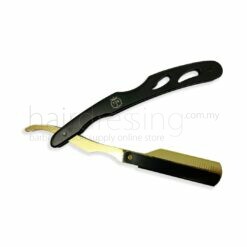 The Silka Barber Shaving Razor Slicke (Black & Gold)