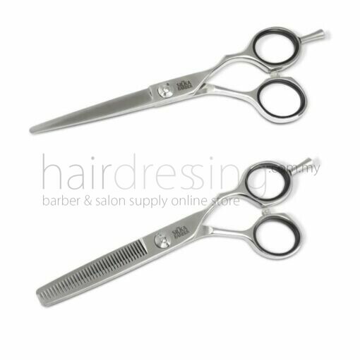 The Silka Barber Straight Scissors ENA Set 5.75