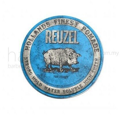 Reuzel Blue Strong Hold Water Soluble Pomade (35g)