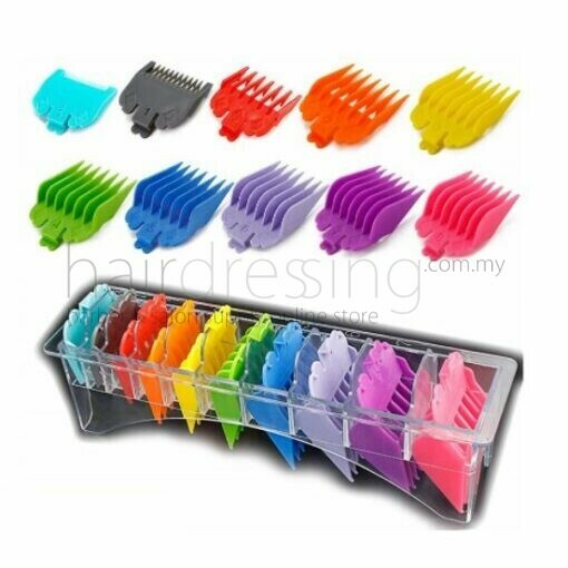 Plastic Attachment Guides for WAHL Clipper 10 In 1 with Organiser (Colourful)