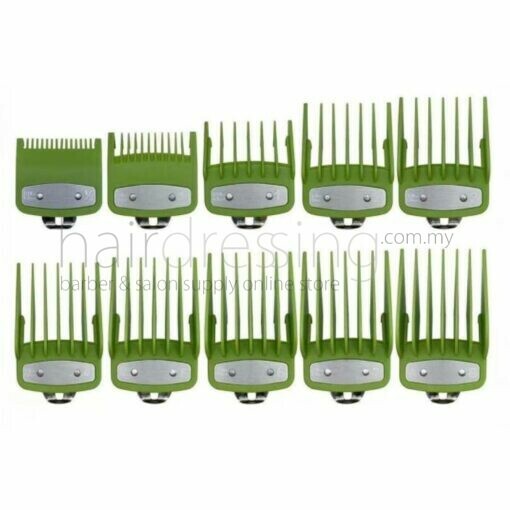 Premium Attachment Guides for WAHL Clipper 10 In 1 (Green)