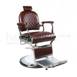 Barber Chair K858-2-P3 (Dark Brown)