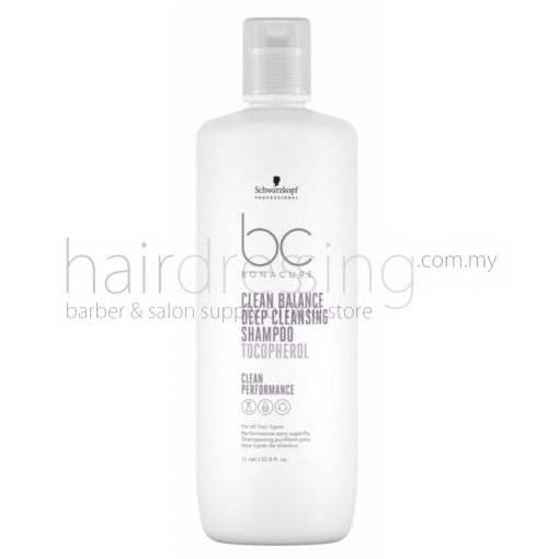 Schwarzkopf BC Bonacure Clean Balance Deep Cleansing Shampoo (1000ml)