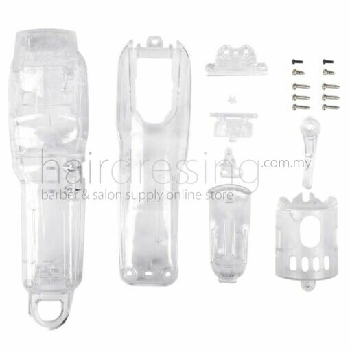 Transparent Case with Motor Cover set for WAHL Cordless Clipper (Clear)