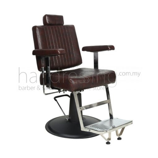 Kingston Barber Chair K521-L 380D II (Dark Brown)