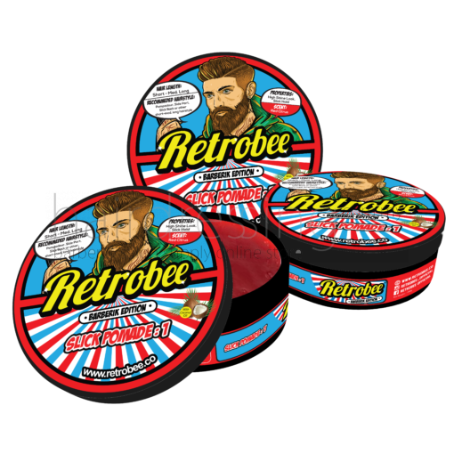 Retrobee Slick Pomade #1 (Red) 150g