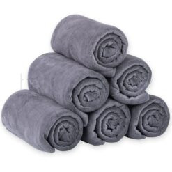 High Quality Micro Fibre Towel in Grey (10’s)