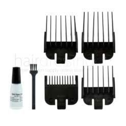 WAHL Attachment Combs 4 in 1 (Black)