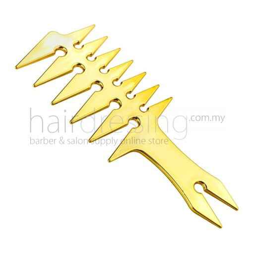 Wide-Tooth Fork Comb (Gold)