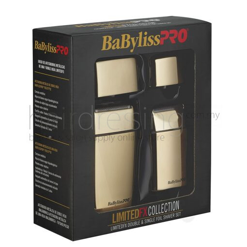 BaByliss LIMITEDFX Collection Double & Single Foil Shavers Set #FXFS2G