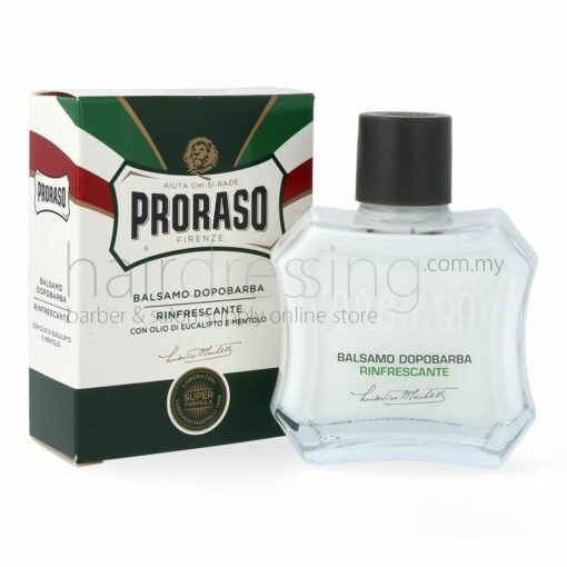 ProRaso After Shave Balm Eucalyptus Oil & Menthol (Green) - 100ML