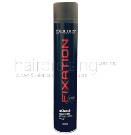 V'Duction Classe Fixation Hair Spray 420ML (Black)