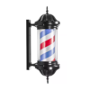 Barber Pole #HQ70-005 (Black) - 70CM