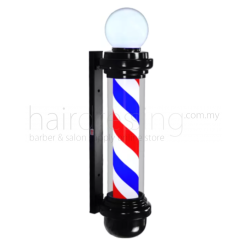 Barber Pole #HS100-005 (Black) - 100CM