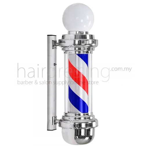 Barber Pole #HS68-005 (Chrome) - 68CM