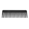 Plastic Wide Tooth Comb #729 Black