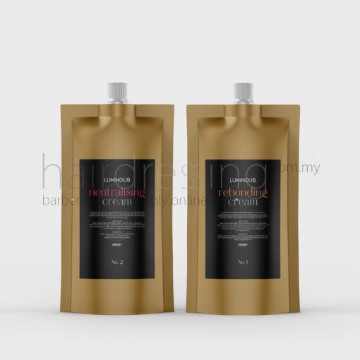 Luminous Hair Rebonding Cream & Neutralizer Cream (1000ml)