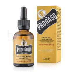 ProRaso Wood & Spice Beard Oil (Yellow) - 30ML