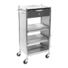 Stainless Steel Hairdressing Trolley with Drawer X44