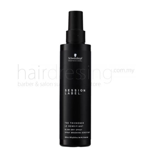 Schwarzkopf OSiS+ Session Label The Thickener Volumising Spray (200ml)