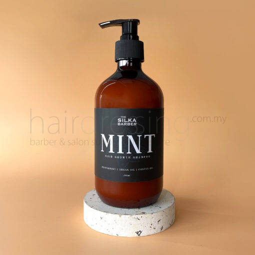 The Silka Barber MINT Hair Growth Shampoo - 500ML