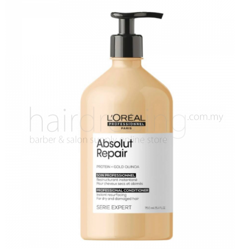 Loreal Professionnel Serie Expert Absolut Repair Protein + Gold Quinoa Conditioner (750ml)